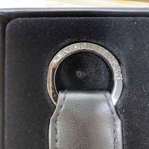 Ralph Lauren Ralph's Club Key Fob Leather Gift Boxed Premium Accessory New in Bo - Picture 4 of 7